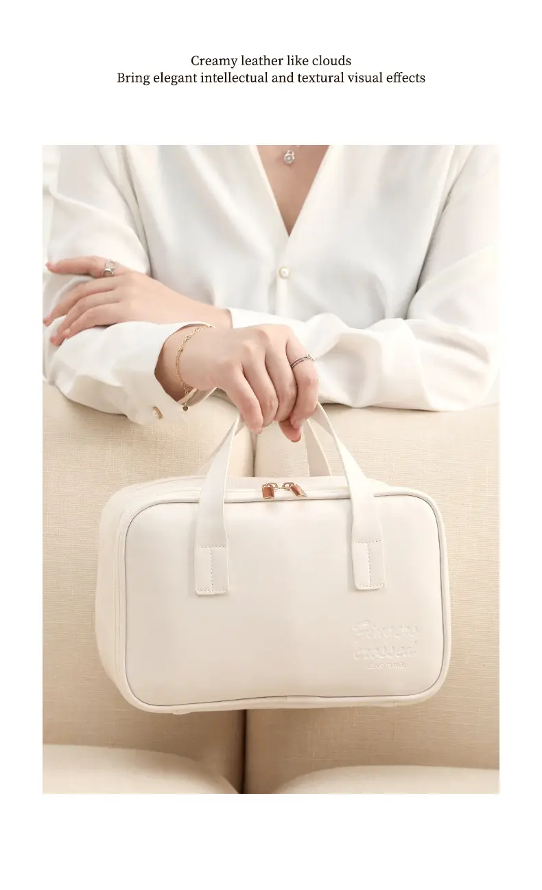 2025 Cross-Border New Cosmetic Bag Large Capacity Washing Pu Makeup Brush Bag Cosmetic Case Starting from One Batch Portable — feature 18