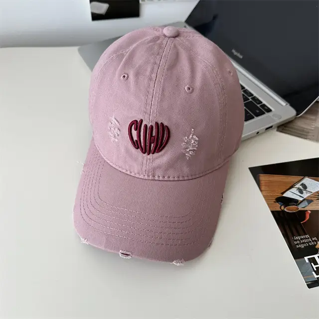 Love Embroidered Black Baseball Cap for Men Women - Image 5