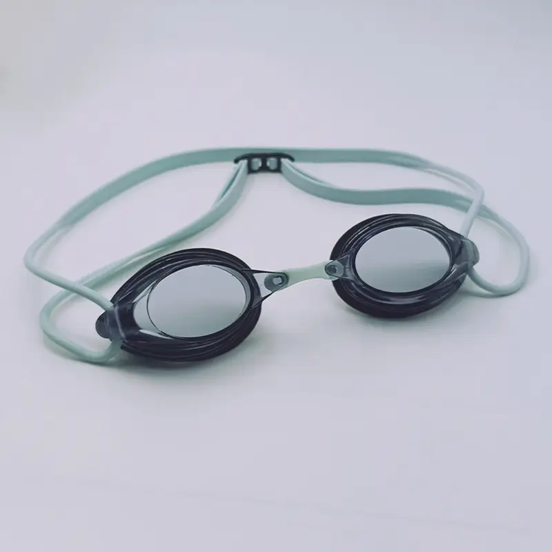HD Anti-fog Swimming Goggles Men and Women Professional Racing Swimming Goggles Training Competitive Goggles Silicone Electroplated Swimming Goggles