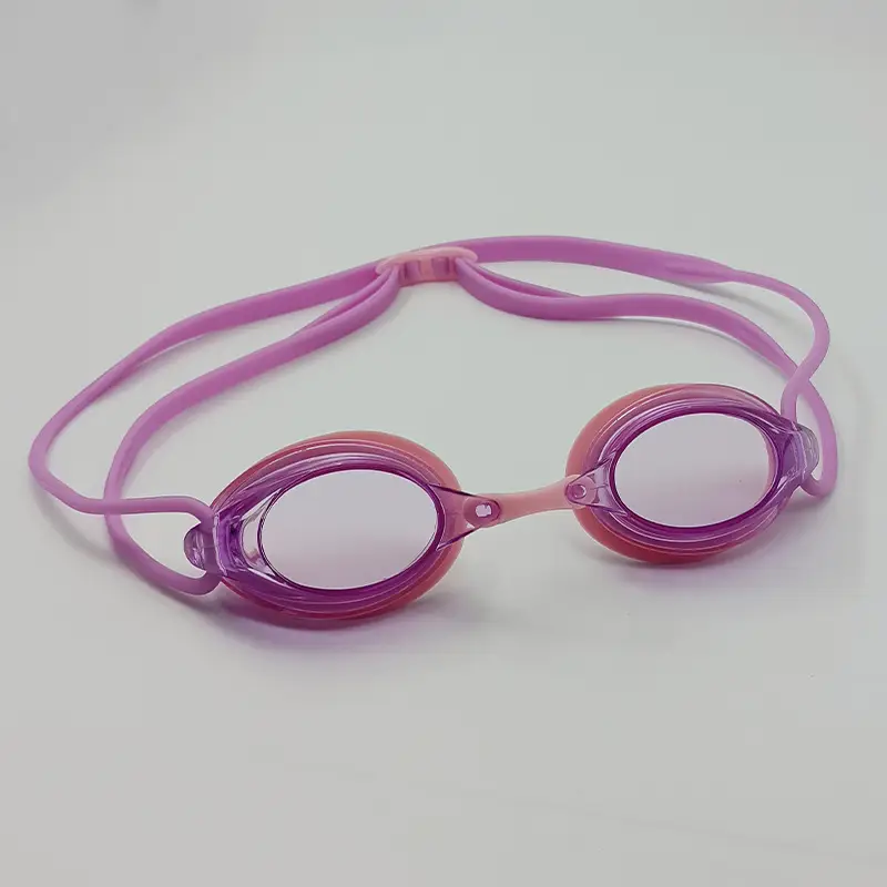 HD Anti-fog Swimming Goggles Men and Women Professional Racing Swimming Goggles Training Competitive Goggles Silicone Electroplated Swimming Goggles