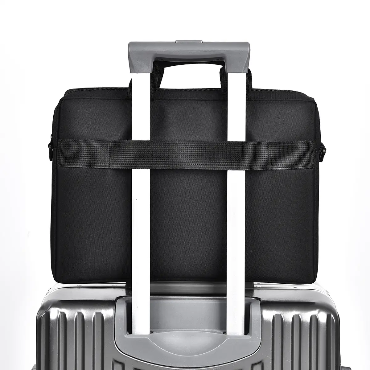 Large Capacity Crossbody Computer Bag for Men Women Black