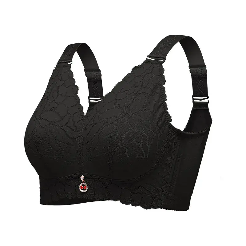 Women's Non-Steel Ring Push Up Bra Large Chest Anti Sagging - Image 4