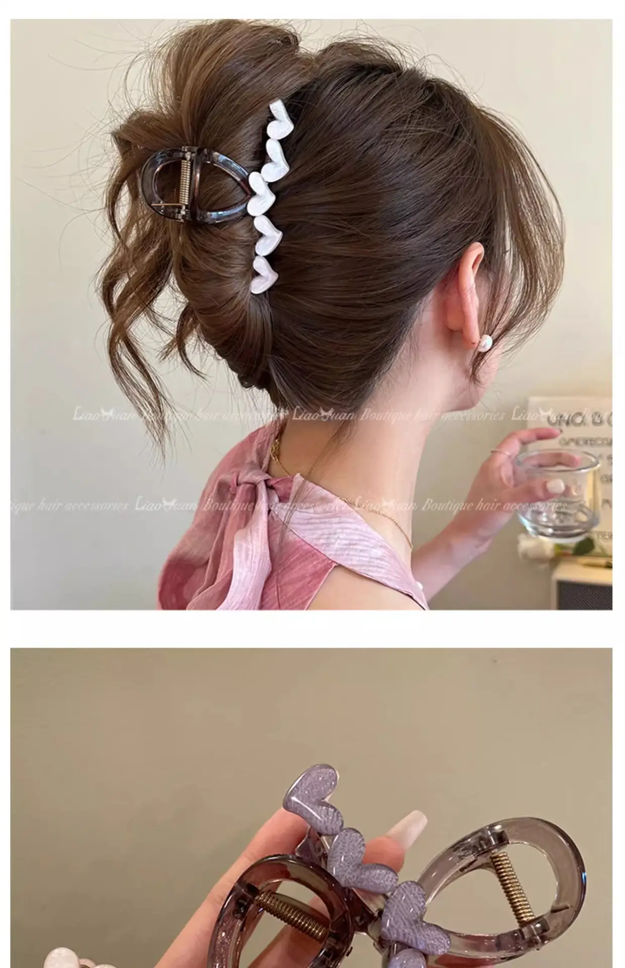 Korean Style Heart Shape Hair Clips for Women — feature 14