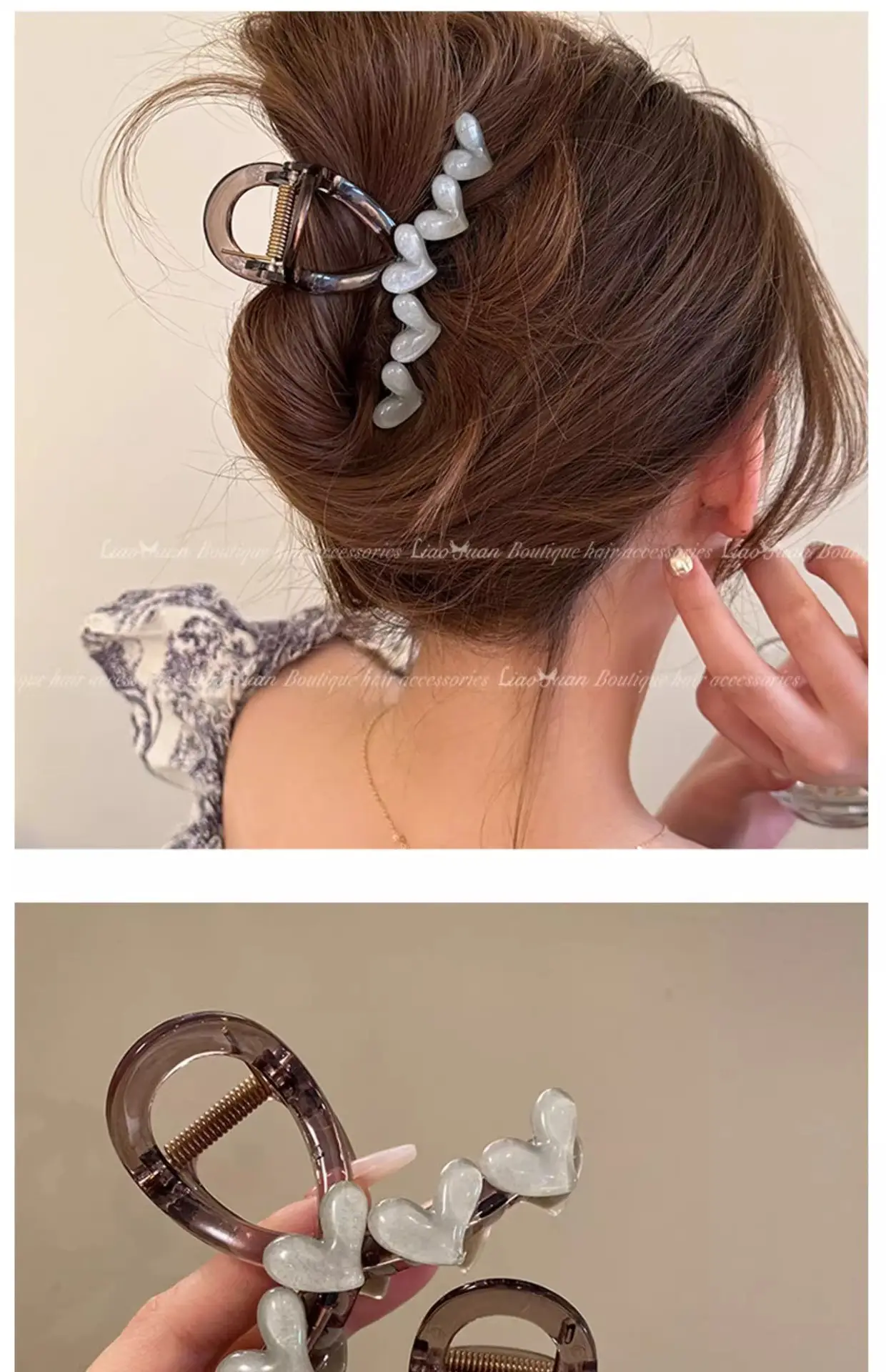 Korean Style Heart Shape Hair Clips for Women — feature 16