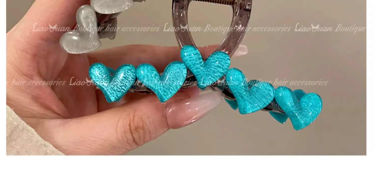 Korean Style Heart Shape Hair Clips for Women — feature 17