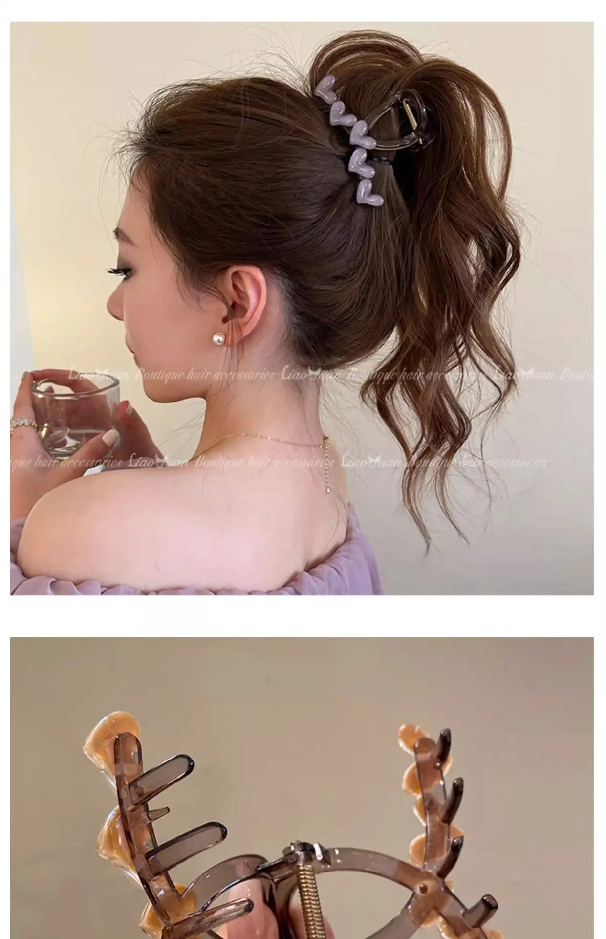 Korean Style Heart Shape Hair Clips for Women — feature 20