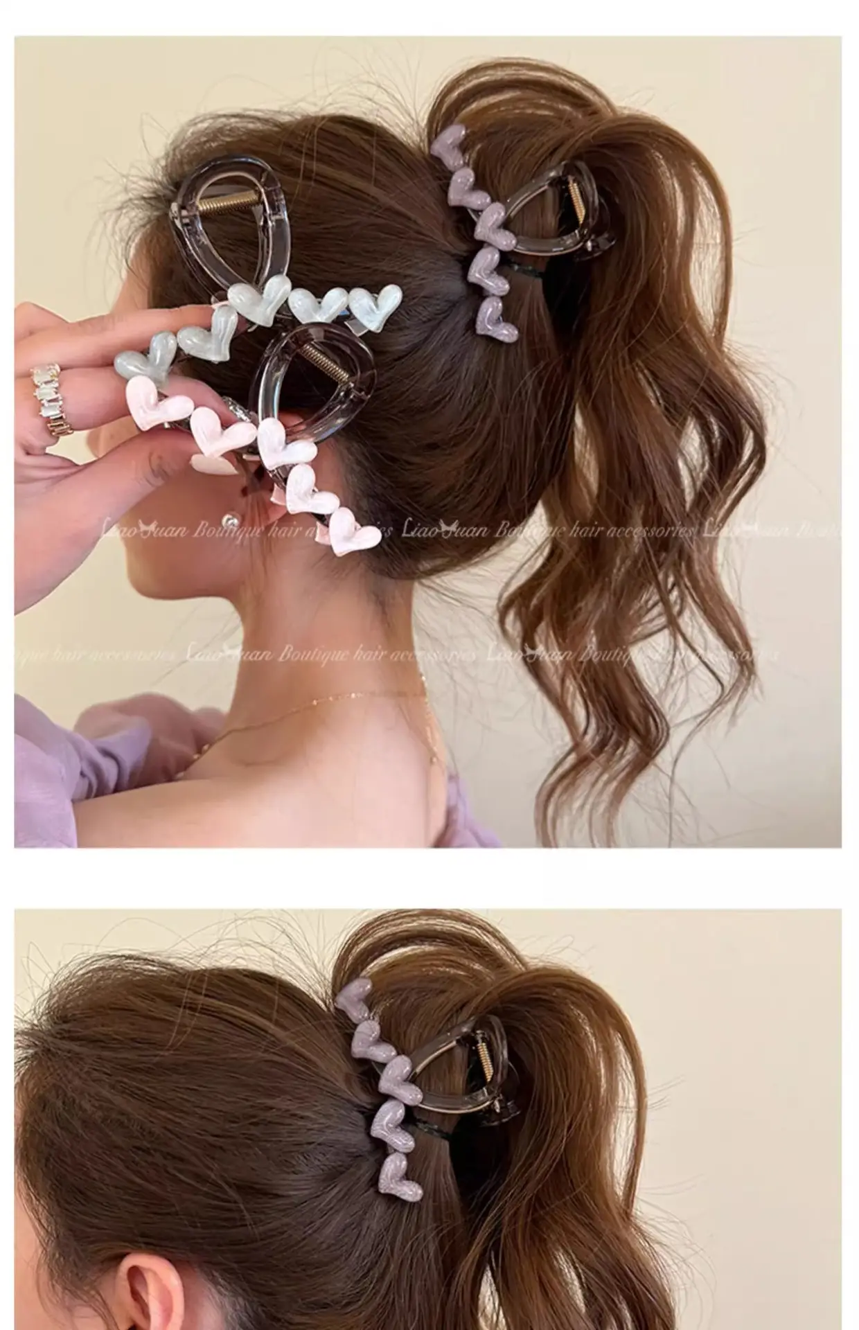 Korean Style Heart Shape Hair Clips for Women — feature 22