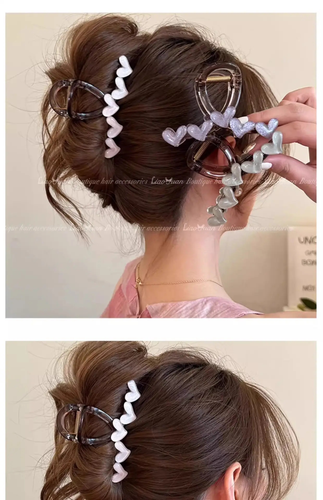 Korean Style Heart Shape Hair Clips for Women — feature 26