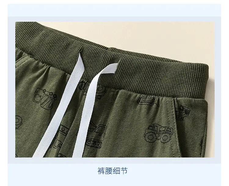 European & American Boys 2Pc Summer T-Shirt Shorts Suit — feature 14