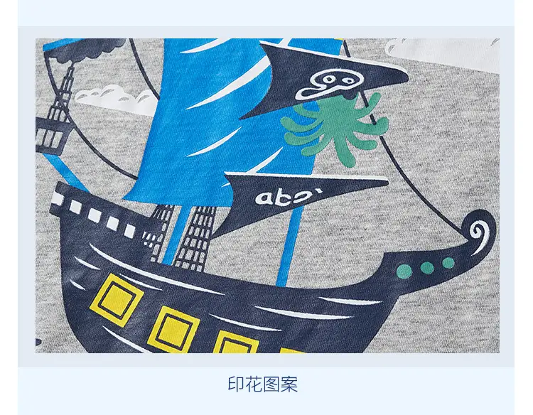 European American Boys T-Shirt Shorts Set 2024 Summer — feature 11