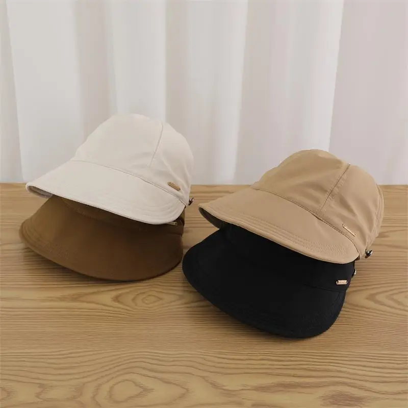 Black Fisherman Hat with UV Protection Big Brim — feature 3