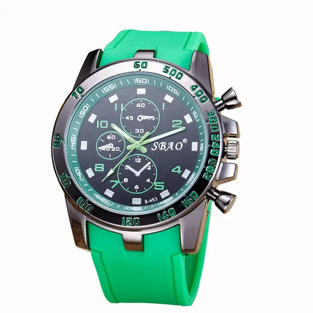 Orange Silicone Cross-Border Men's Quartz Watch - Image 12