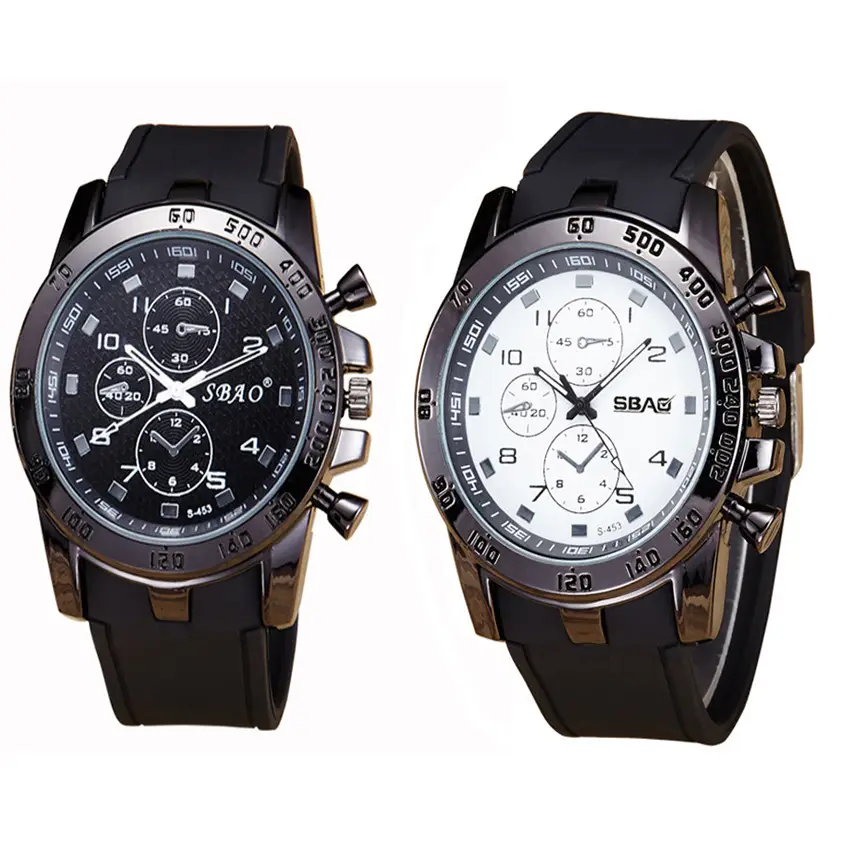 Orange Silicone Cross-Border Men's Quartz Watch — feature 5