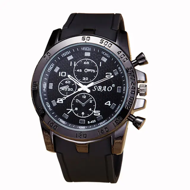 Orange Silicone Cross-Border Men's Quartz Watch - Image 6