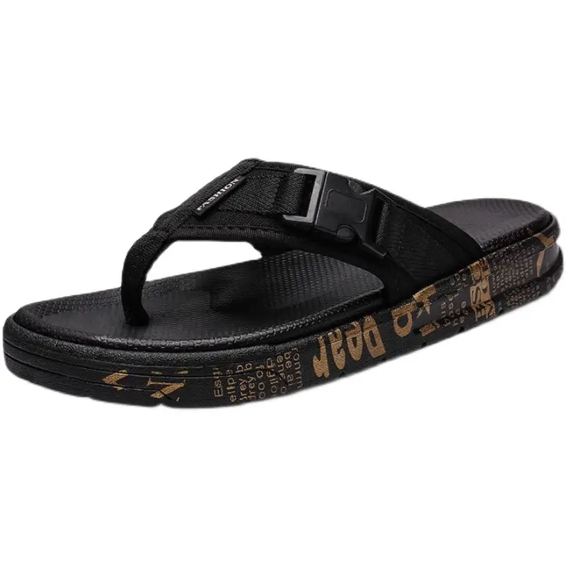 Men's Slippers 2026 Summer New Trendy Outdoor Beach Flip-Flops Non-Slip Odor-Resistant Casual Men's Flip-Flops - Image 8