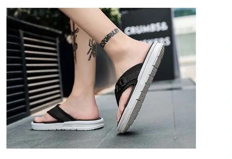 Men's Slippers 2026 Summer New Trendy Outdoor Beach Flip-Flops Non-Slip Odor-Resistant Casual Men's Flip-Flops — feature 22