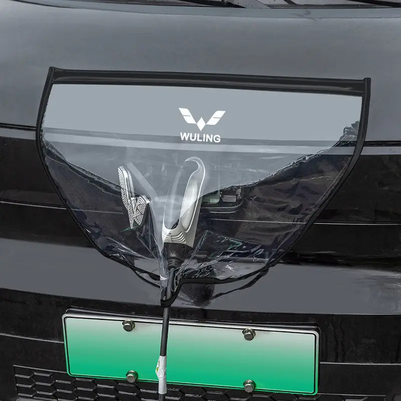 New Energy Vehicle Charging Gun Rain Cover Protective Cover Portable Rainproof Waterproof Anti-Leakage Waterproof Cover Charging Port