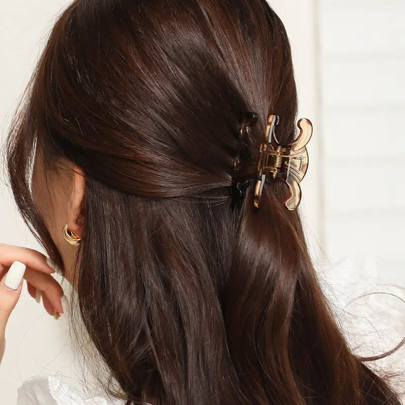 Korean-style Arc Grab Clip for Girls Hair Band - Image 9