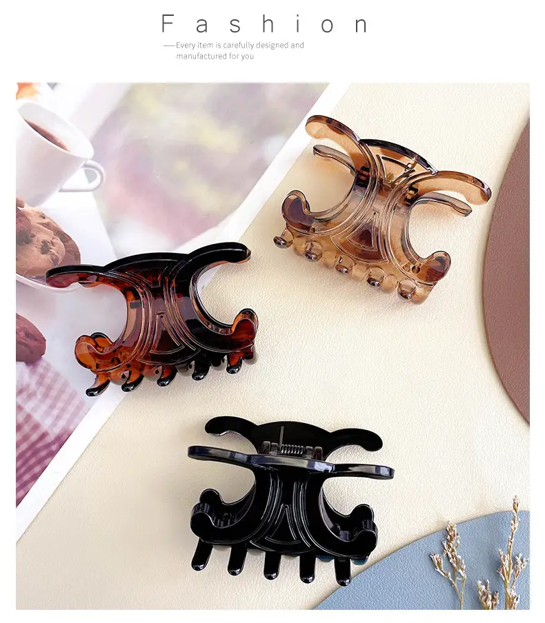 Korean-style Arc Grab Clip for Girls Hair Band — feature 13