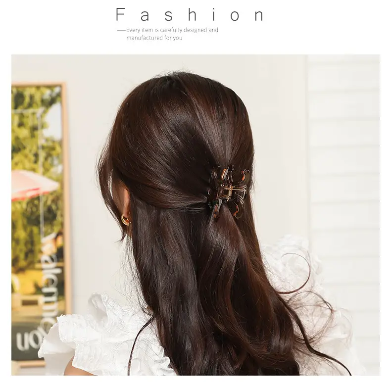 Korean-style Arc Grab Clip for Girls Hair Band — feature 5