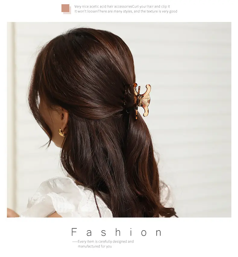 Korean-style Arc Grab Clip for Girls Hair Band — feature 6