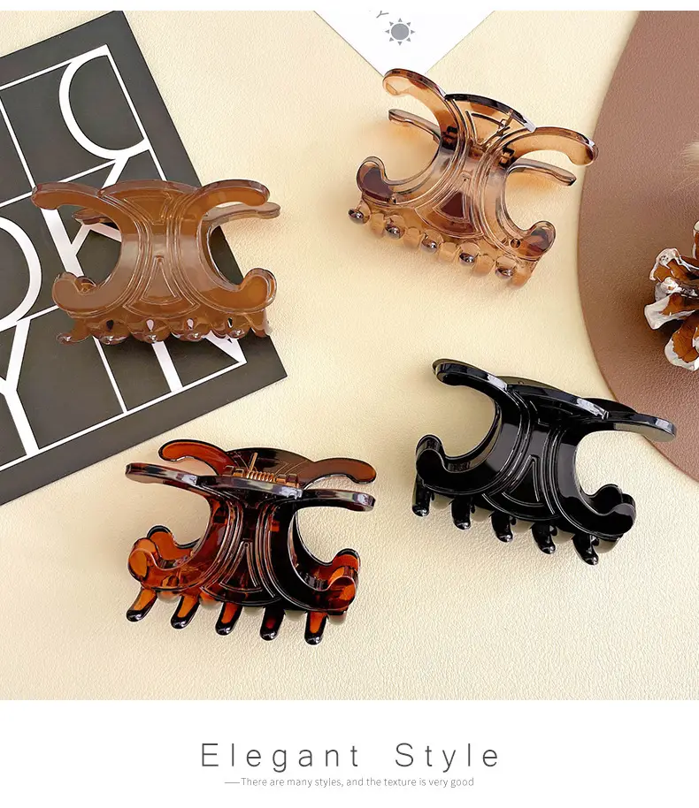 Korean-style Arc Grab Clip for Girls Hair Band — feature 9