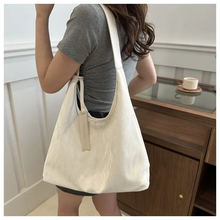 Silver Lace Shoulder Bag Large Capacity Women — feature 10