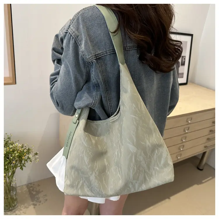 Silver Lace Shoulder Bag Large Capacity Women — feature 13