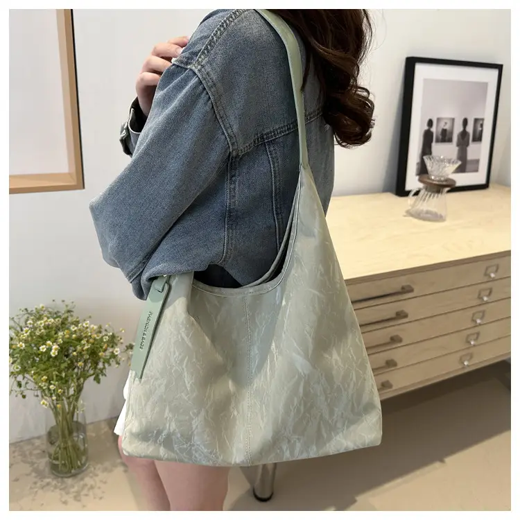 Silver Lace Shoulder Bag Large Capacity Women — feature 14