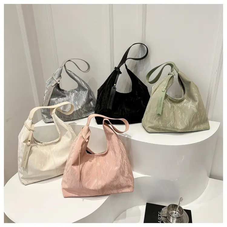 Silver Lace Shoulder Bag Large Capacity Women — feature 18