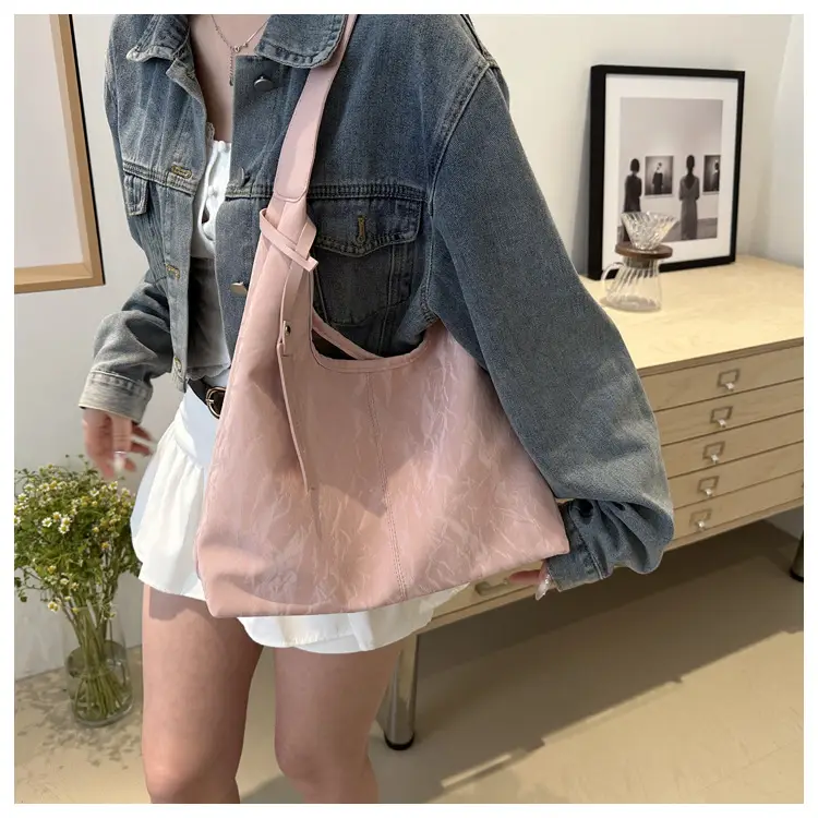 Silver Lace Shoulder Bag Large Capacity Women — feature 7