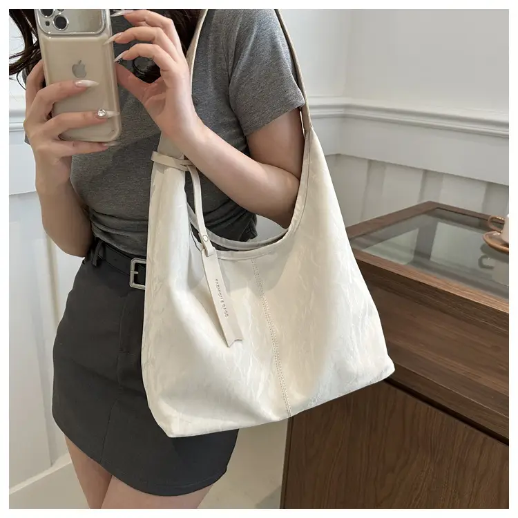 Silver Lace Shoulder Bag Large Capacity Women — feature 9
