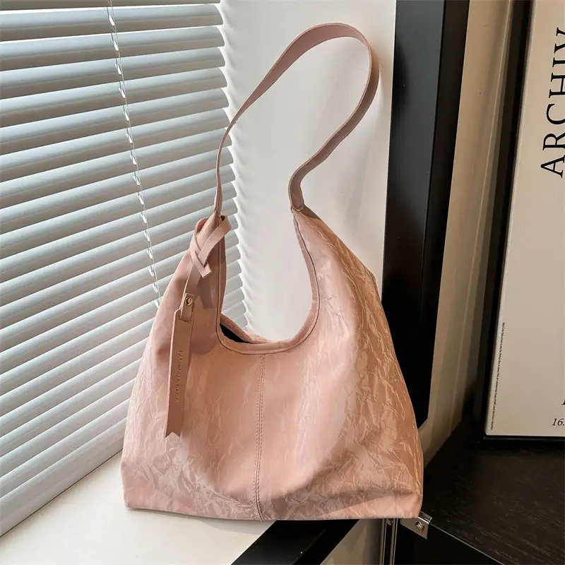 Silver Lace Shoulder Bag Large Capacity Women - Image 3