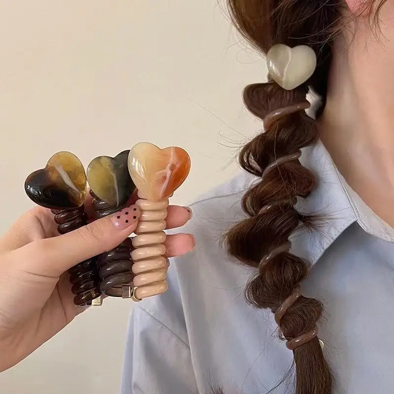 Bubble Braid Hair Ring Ponytail Braiding Artistic Hair Ring for Women - Image 7