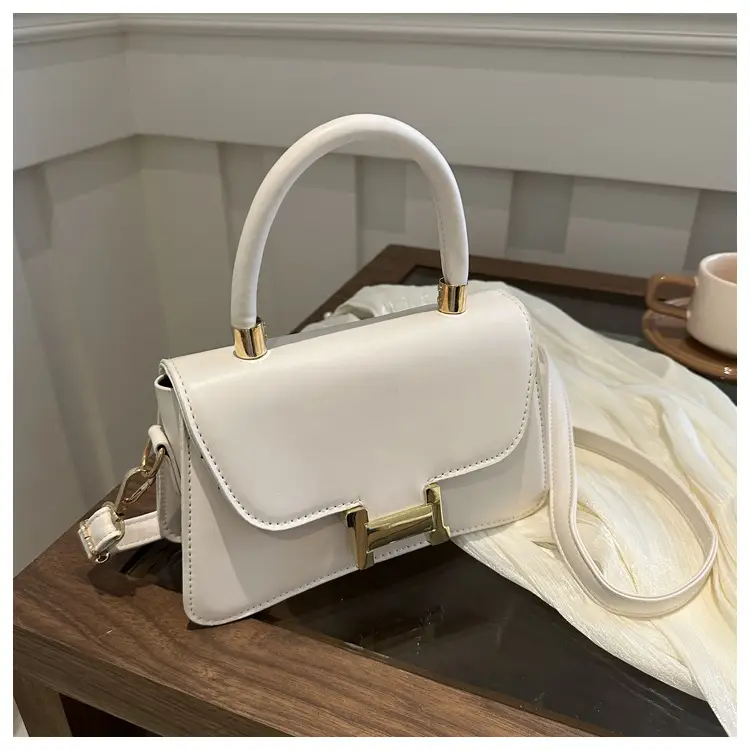 Women's Black H-H Shoulder Bag 2024 Summer — feature 15