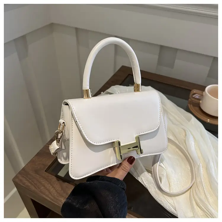 Women's Black H-H Shoulder Bag 2024 Summer — feature 16