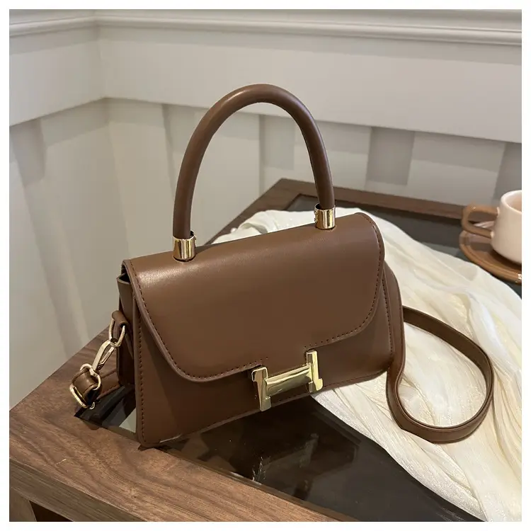 Women's Black H-H Shoulder Bag 2024 Summer — feature 18