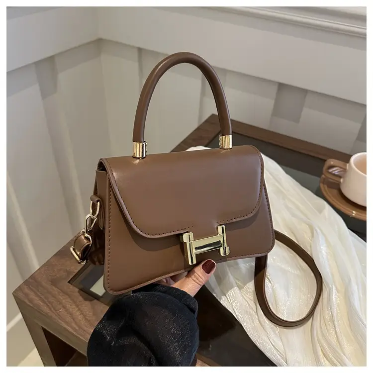 Women's Black H-H Shoulder Bag 2024 Summer — feature 19