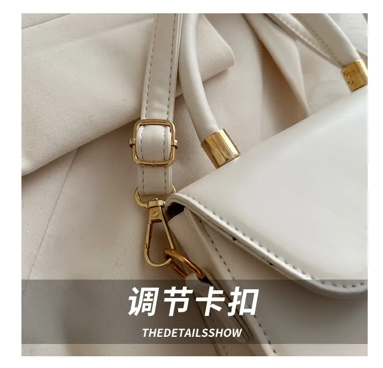 Women's Black H-H Shoulder Bag 2024 Summer — feature 5
