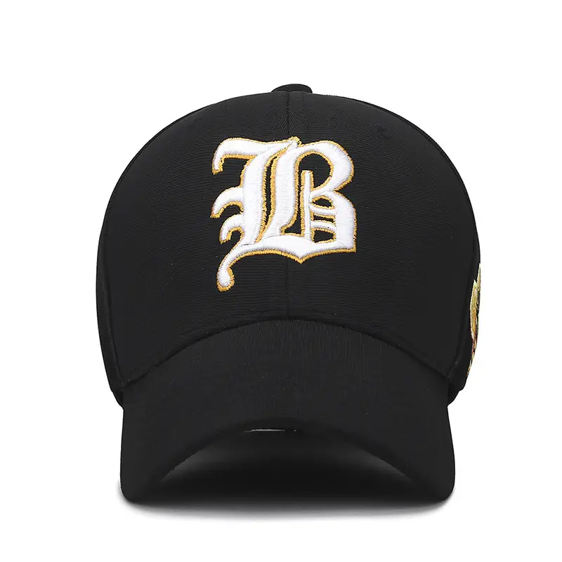 Men Navy Blue Baseball Cap with Embroidered Design - Image 10