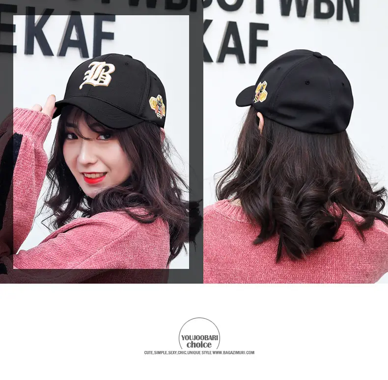 Men Navy Blue Baseball Cap with Embroidered Design — feature 2