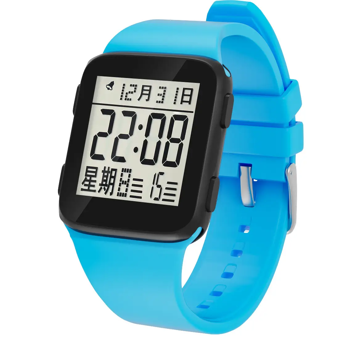 Pink Digital Water Resistant Electronic Watch for Kids - Image 5