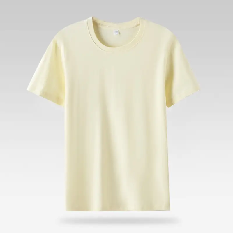 Pure Cotton Short Sleeve T-Shirt Peach - Image 3