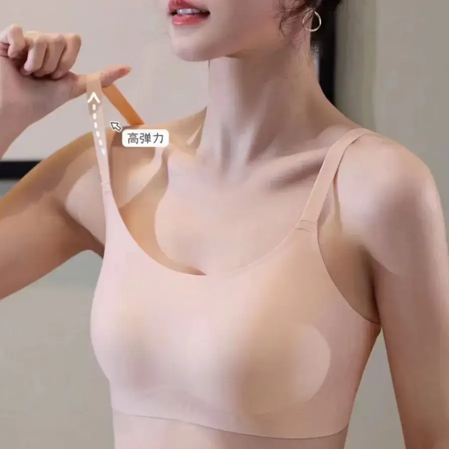 Non-Magnetic Soft Support Landing Cup Bra for Women - Image 8