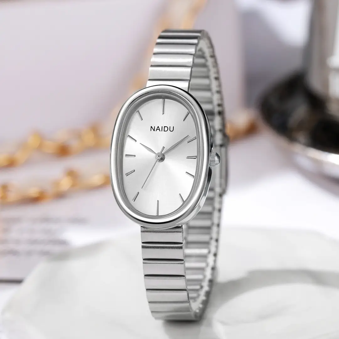Silver with silver shell white plate