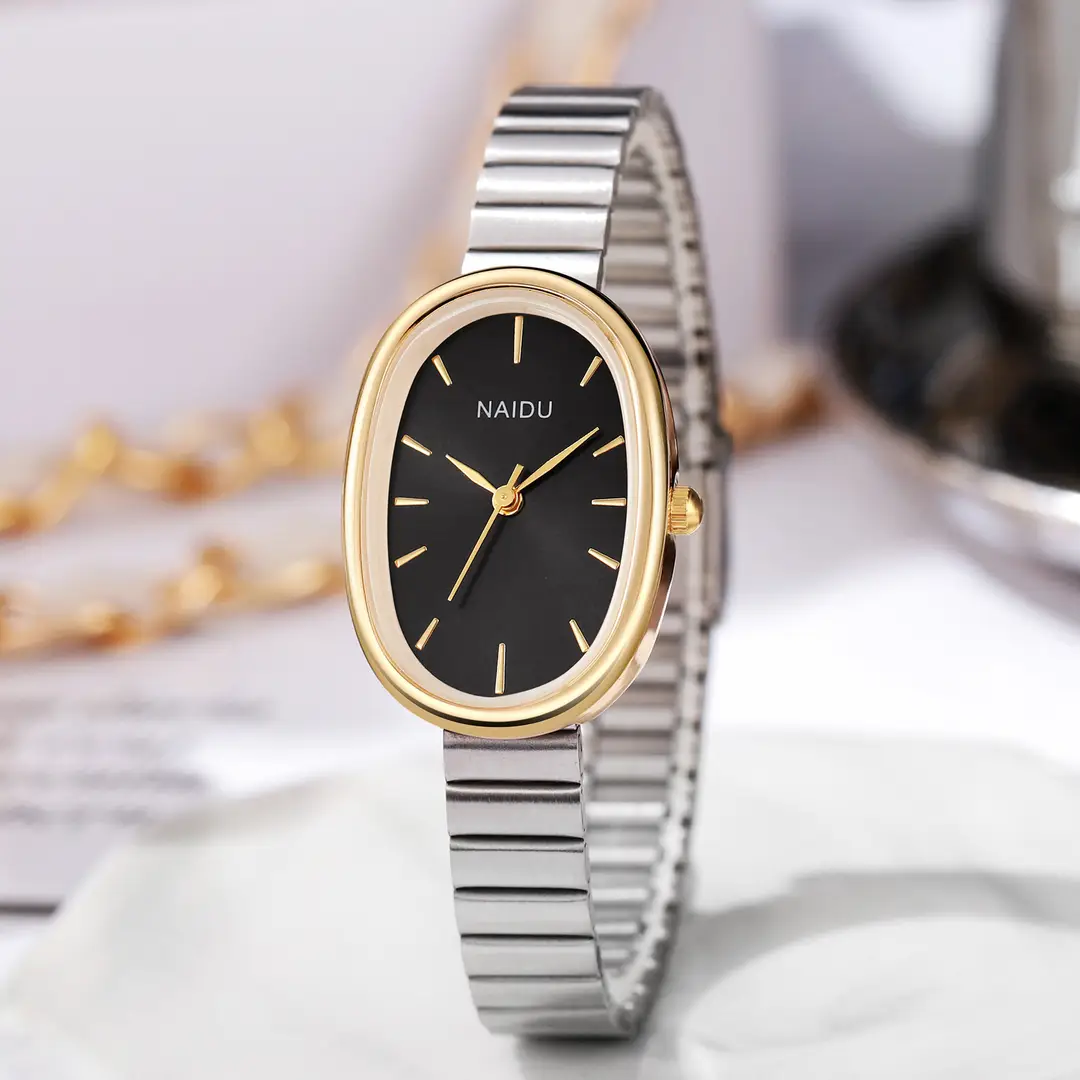 Silver with gold shell black plate