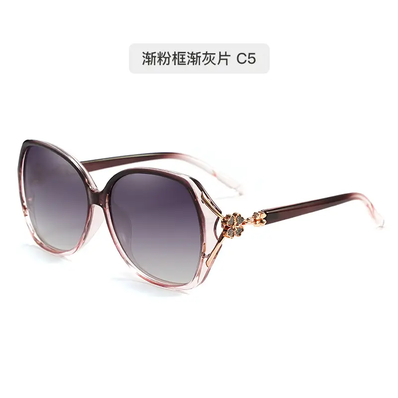 Gushi Polarized Sunglasses Women High End Blue Frame - Image 5