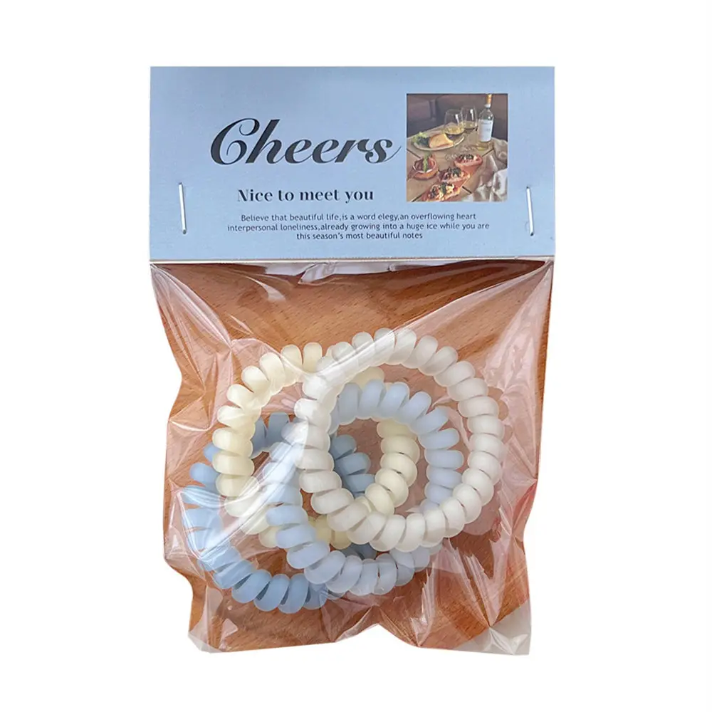 Cheers Sea Salt Blue Hair Ring for Girls