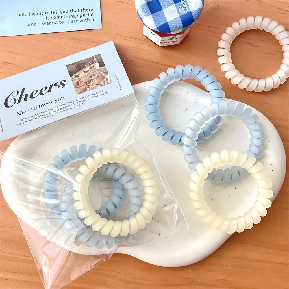 Cheers Sea Salt Blue Hair Ring for Girls — feature 27