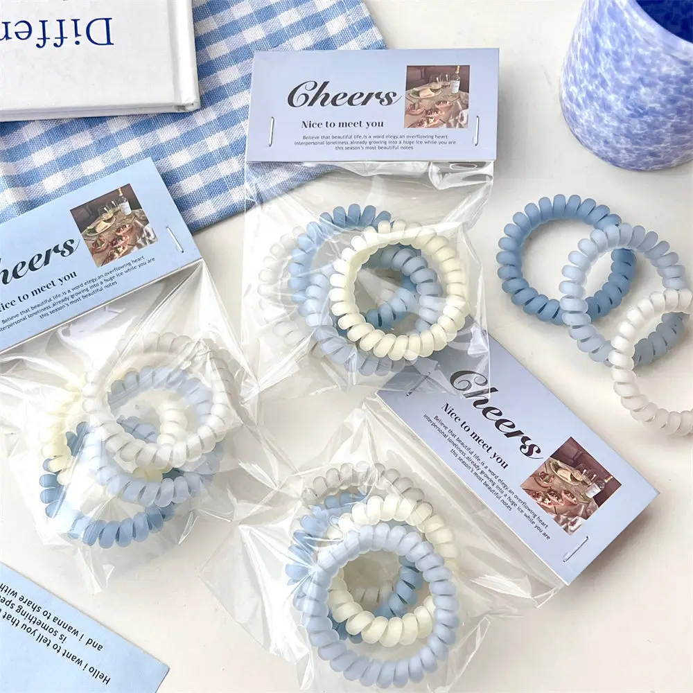 Cheers Sea Salt Blue Hair Ring for Girls — feature 29